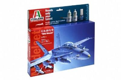 Italeri 1/72 F/A 18 C/D Wild Weasel (Modelset) Italeri 1/72 F/A 18 C/D Wild Weasel (Modelset)