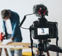 Boya BY-MM1 cardioïde microfoon voor smartphones en DSLR camera's - thumbnail