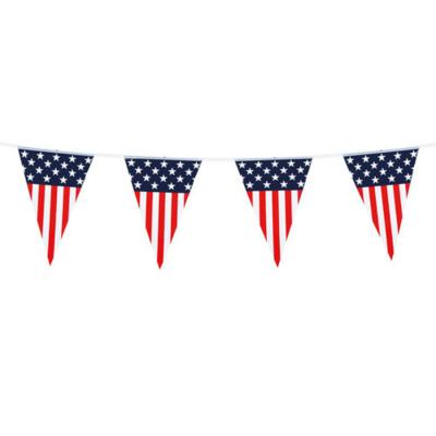 Vlaggenlijn USA Stars en Stripes 6 meter Vlaggenlijn USA Stars en Stripes 6 meter