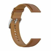 Luxe leren bandje - Lichtbruin - Xiaomi Redmi Watch 5 Active / Redmi Watch 5 Lite - thumbnail