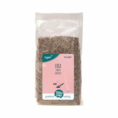 TerraSana RAW Chia zaad wit bio 300 Gram TerraSana RAW Chia zaad wit bio 300 Gram
