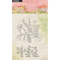 Studio Light • spring meadow clear stamp flower bloom - thumbnail