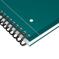 Spiraalblok Oxford International Notebook A4+ lijn groen | 5 stuks - thumbnail