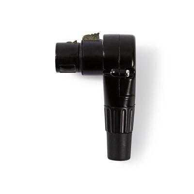 Nedis COTP15903BK Xlr-connector Xlr 3-pins Female Haaks Zwart - thumbnail