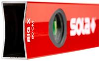 Sola Alu-Waterpas X-profiel BIGX40, 40cm 2 libellen 0,50mm/m rood - 01370501 - 01370501 - thumbnail