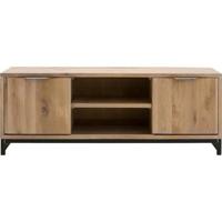 Goossens Tv Meubel Max, 2 deuren 1 open vak 40 cm diep - thumbnail