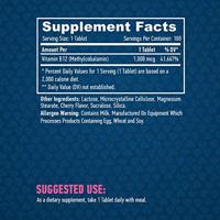 Methyl-B12 200mcg Haya Labs 100tabl - thumbnail