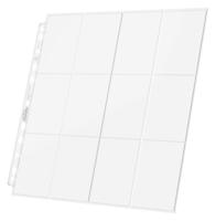 Ultimate Guard 24-Pocket QuadRow Pages Side-Loading (10) - Transparent - thumbnail