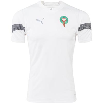 PUMA Marokko Trainingsshirt 2022-2024 Wit Zilver