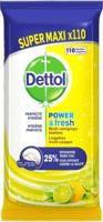 Dettol Power & Fresh Multi-Reinigingsdoekjes Citrus Maxi - thumbnail