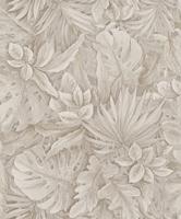 Noordwand Botanica Behang met grote bladeren 33307 - thumbnail