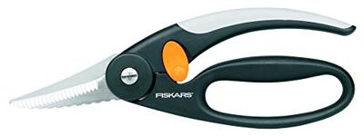 Fiskars 1003032 Huishoudschaar Linkshandig, Rechtshandig 220 mm Zwart
