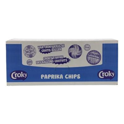 Croky - Paprika Chips - 12x 100g