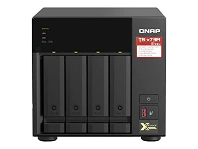 QNAP TS-473A NAS Tower Ethernet LAN Zwart V1500B