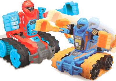 Maisto - Robo Fighters (2 Pack) R/C 5,3'' 27Mhz - Blue/Red (140027)