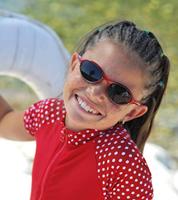 Playshoes tweedelige zwemsuit Stippen Rood Wit-74-80 - thumbnail