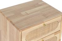 Ladekast DKD Home Decor Natuurlijk Metaal Rubberwood 40 x 30 x 63 cm - thumbnail