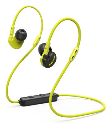 Hama bluetooth®-koptelefoon freedom athletics iii in-ear microfoon zw/ge
