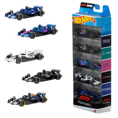 Hot Wheels F1 2025 5-pack