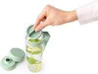Brabantia Make & Take waterfles met zeef 0,5 liter jade green - thumbnail