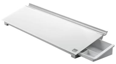 nobo Glazen notitiebord Diamond Glass Memo Desktop (b x h) 458 mm x 60 mm Stralend wit Incl. opbergbakje, Incl. boardmarker nobo Glazen notitiebord Diamond Glass Memo Desktop (b x h) 458 mm x 60 mm Stralend wit Incl. opbergbakje, Incl. boardmarker