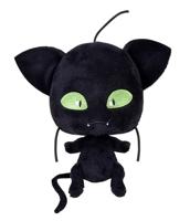 BANDAI Miraculous Ladybug - Knuffel 15 cm: Plagg - thumbnail