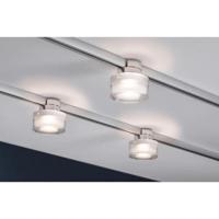 Paulmann Topa Dot 230V-railsysteem lamp URail LED vast ingebouwd 4.9 W LED Chroom, Helder, Satijn - thumbnail