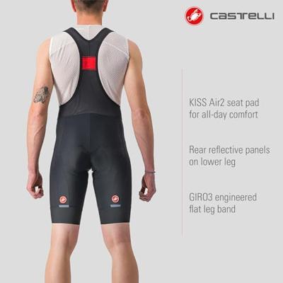 Castelli Entrata 2 bibshort zwart heren S