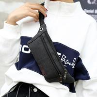 Cavans Single schoudertas taille tas borst tas Messenger Bag (zwart) - thumbnail