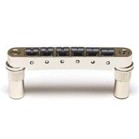 Graph Tech PS 8863 N0 ResoMax NV2 Tune-O-Matic Bridge met String Saver zadels (grote posten, 6 mm) - nikkel - thumbnail