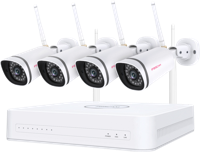 Foscam FN7108W-B4-1T 2MP Full HD WiFi beveiligingsset beveiligingscamera - thumbnail