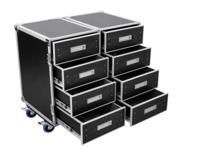 ROADINGER Universal Roadie Case Double Drawer DD-2 - thumbnail