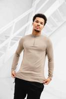 Pure Path Essential Knitwear Halfzip Sweater Heren Grijs - Maat S - Kleur: Grijs | Soccerfanshop - thumbnail
