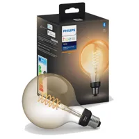 Philips HUE Lichtbron E27 Filament G125 White - thumbnail