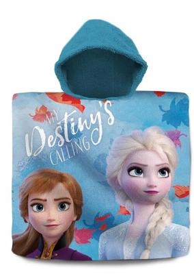 Kids Licensing badponcho Frozen 2 katoen 60 x 120 cm lichtblauw Kids Licensing badponcho Frozen 2 katoen 60 x 120 cm lichtblauw
