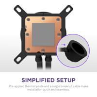 Kit voor vloeibare koeling NZXT RL-KR240-B2 Kraken Plus 240 RGB Zwart - thumbnail