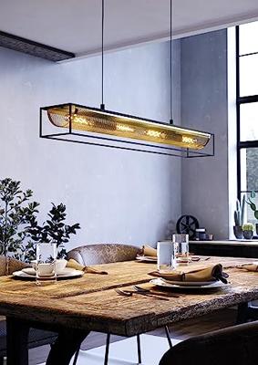 Eglo Landelijke hanglampNohales zwart met goud - 43788