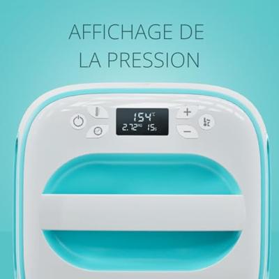 Loklik Easy Heat Press Verwarmingspers Turquoise