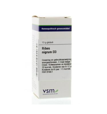 VSM Ribes nigrum D3 10 Gram VSM Ribes nigrum D3 10 Gram