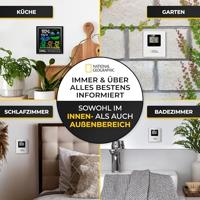 NATIONAL GEOGRAPHIC VA kleuren weerstation 4 meetbereiken zwart - thumbnail