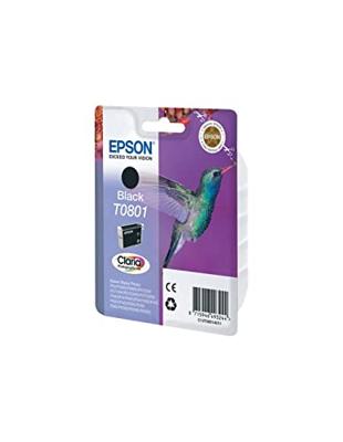 Epson Inktcartridge T0801 Origineel Zwart C 13 T 08014011