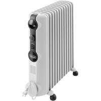 Delonghi TRRS1225 Oliegevulde Radiator 2500W Wit - thumbnail