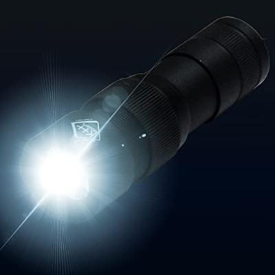 kh-security Pro Alarm Zaklamp werkt op een accu Met handlus, Met USB-poort 300 lm 99 g