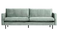 BePureHome Bank 'Rodeo' 2,5-zits, Velvet, kleur Mint - thumbnail