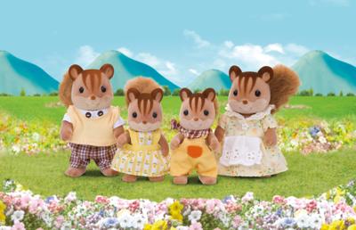 Sylvanian Families 4172 Familie Walnoot Eekhoorn Sylvanian Families 4172 Familie Walnoot Eekhoorn
