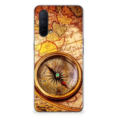 OnePlus Nord CE 5G | Silliconen Back Cover | Kompas OnePlus Nord CE 5G | Silliconen Back Cover | Kompas