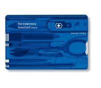 Victorinox SwissCard 0.7122.T2 Zakgereedschapsset Aantal functies 10 Saffier - thumbnail