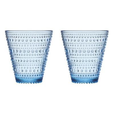 IITTALA - Kastehelmi - Glas 0,30l set/2 Aqua