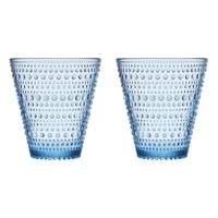 IITTALA - Kastehelmi - Glas 0,30l set/2 Aqua - thumbnail
