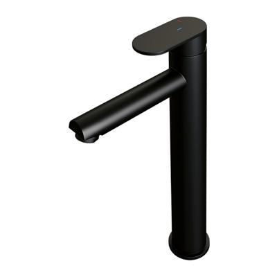 Brauer Black Edition Verhoogde Opbouw Wastafelmengkraan Model C Mat Zwart